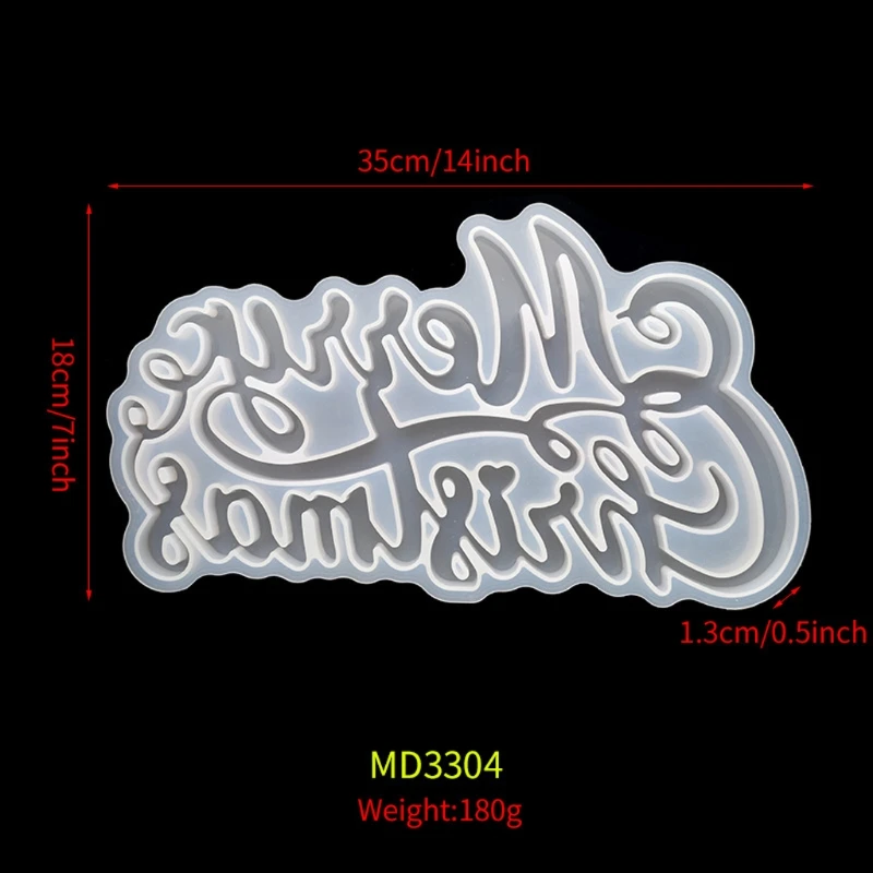 Merry Christmas Resin Molds Epoxy Casting Molds for DIY Table Decoration Home Ornament Xmas Gift Mold Art Crafts Tools
Merry Christmas Resin Molds Epoxy Casting Molds for DIY Table Decoration Home Ornament Xmas Gift Mold Art Crafts Tools