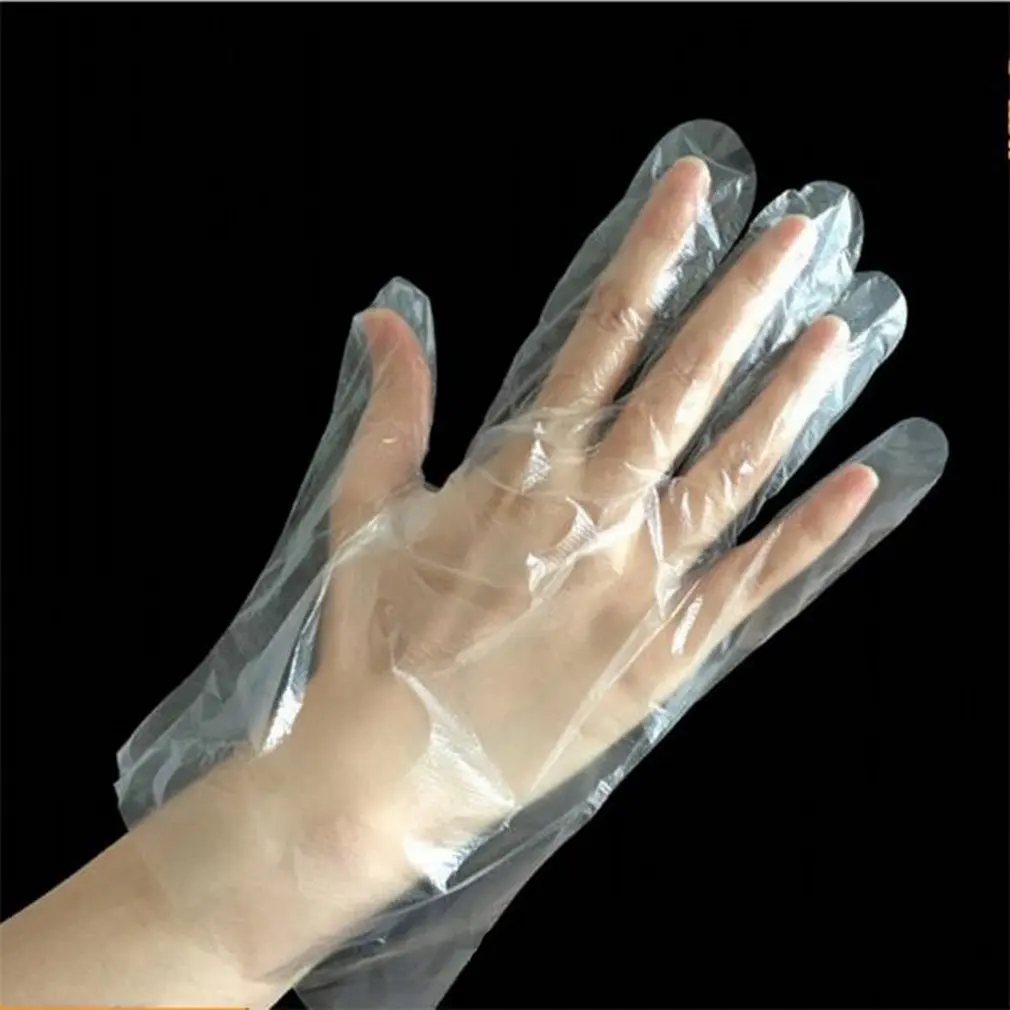 100pcs PE Disposable Gloves Home Kitchen BBQ Multifunction Clear Sanitary Gloves Plastic Dishwashing Catering Gloves
100pcs PE Disposable Gloves Home Kitchen BBQ Multifunction Clear Sanitary Gloves Plastic Dishwashing Catering Gloves