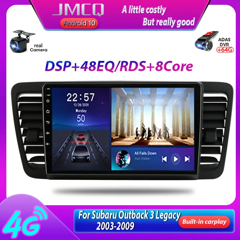 JMCQ Android 10 Car Radio for Subaru Outback 3 Legacy 4 2003-2009 Multimedia Video Player 2din Navigation GPS Stereo Head Unit
JMCQ Android 10 Car Radio for Subaru Outback 3 Legacy 4 2003-2009 Multimedia Video Player 2din Navigation GPS Stereo Head Unit