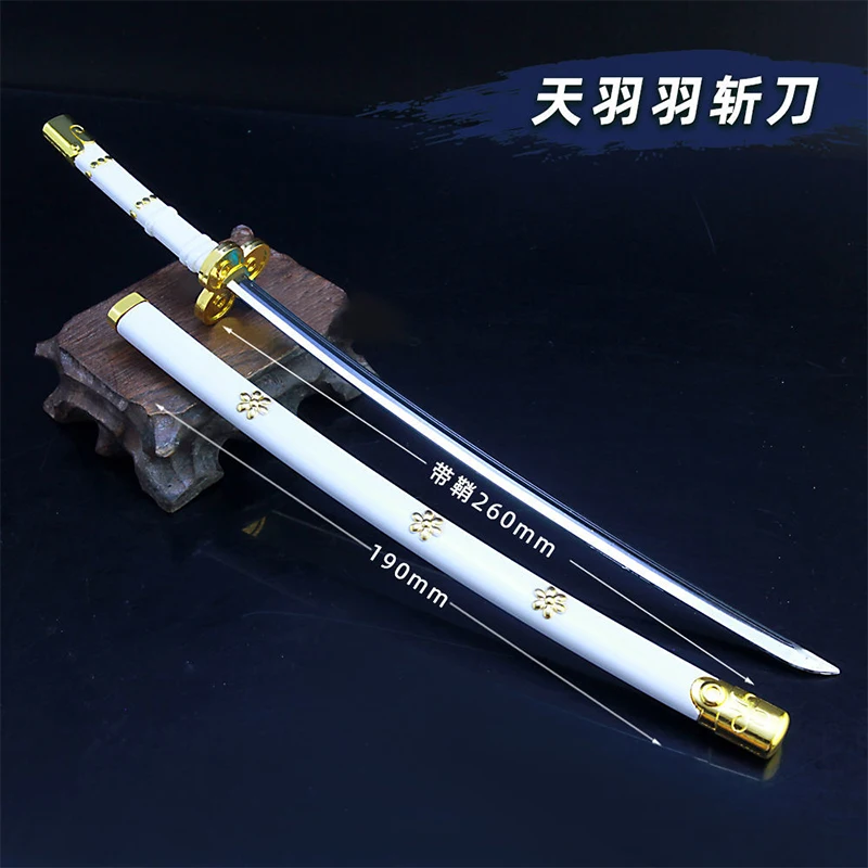 ONE PIECE Roronoa Zoro Ame No Habakiri Autumn Water Yamato Model Metal Gift Props Katana Anime Bedroom Accessories 260mm
ONE PIECE Roronoa Zoro Ame No Habakiri Autumn Water Yamato Model Metal Gift Props Katana Anime Bedroom Accessories 260mm