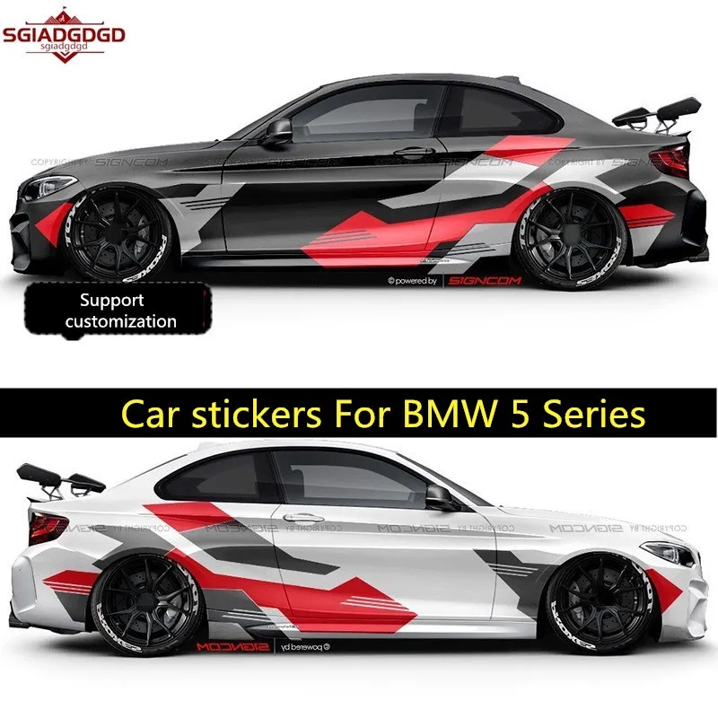 

Car stickers For BMW 5 Series 520 523 525 530 Modified body personalized custom fashion decals