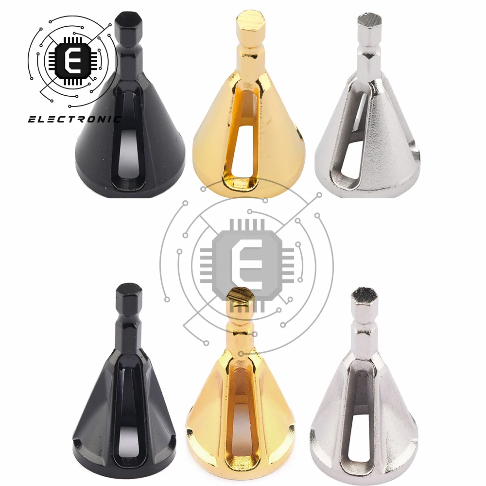 Hexagonal Three-slot/Six-slot Chamfering Tool Grinding and Trimming, Electric Drill Chamfering Tool, Black/Gold/Silver Optional
Hexagonal Three-slot/Six-slot Chamfering Tool Grinding and Trimming, Electric Drill Chamfering Tool, Black/Gold/Silver Optional