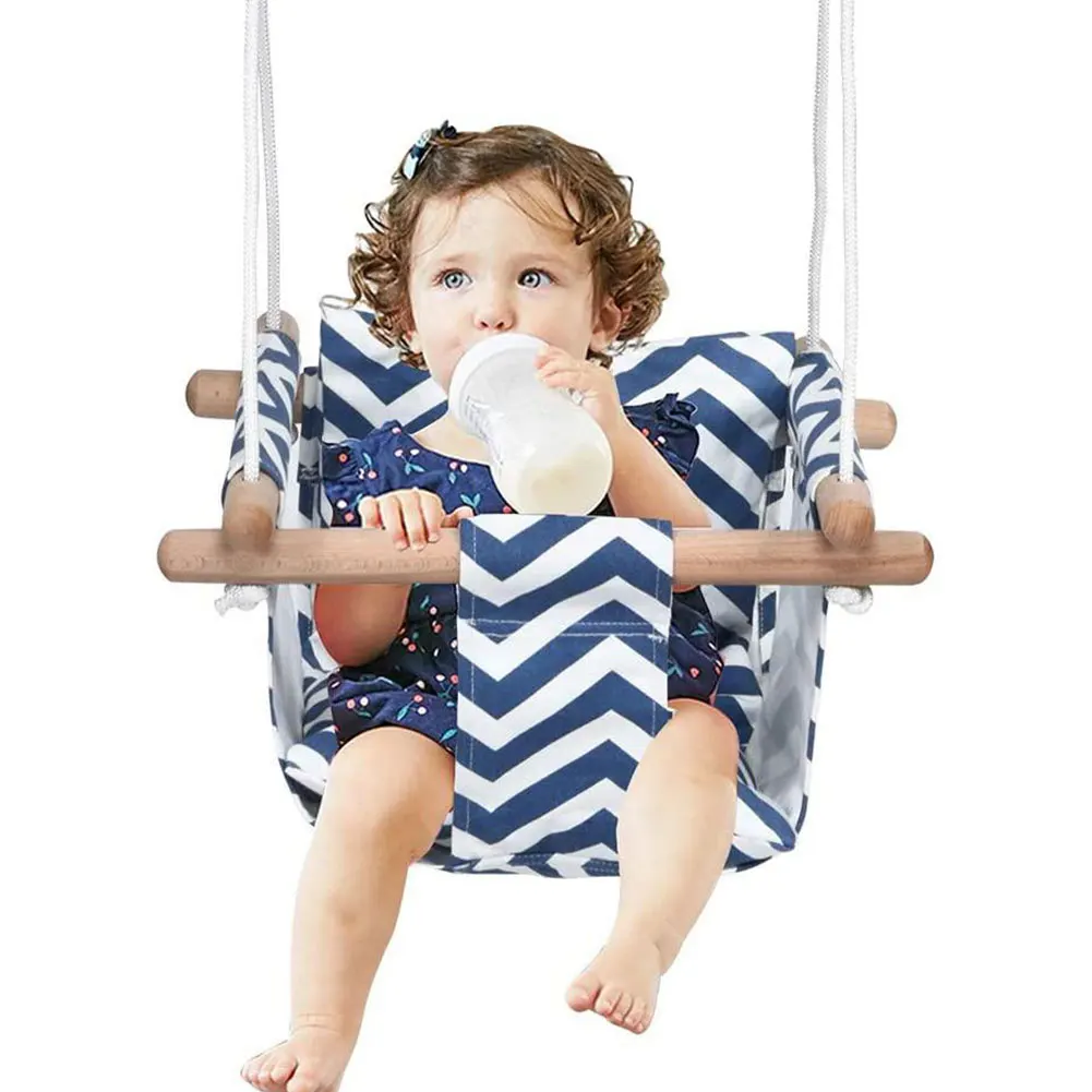 Baby Hammock Chair Safe Hanging Swing Canvas Seat Outside With Cotton Cushion Pillow Wooden Frame Chair Toy Rocker For Children
Baby Hammock Chair Safe Hanging Swing Canvas Seat Outside With Cotton Cushion Pillow Wooden Frame Chair Toy Rocker For Children
