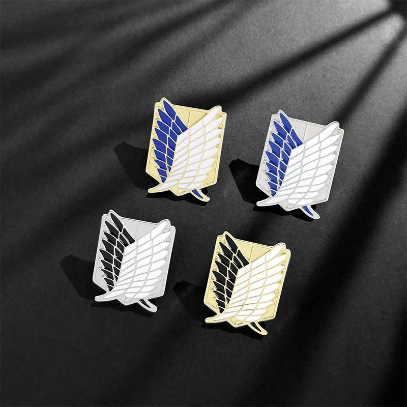 Attack on Titan Anime Brooch Pin Wings of Liberty Freedom Scout Regiment Legion Survey Recon Badge Anime Jewelry Christmas Gifts
Attack on Titan Anime Brooch Pin Wings of Liberty Freedom Scout Regiment Legion Survey Recon Badge Anime Jewelry Christmas Gifts