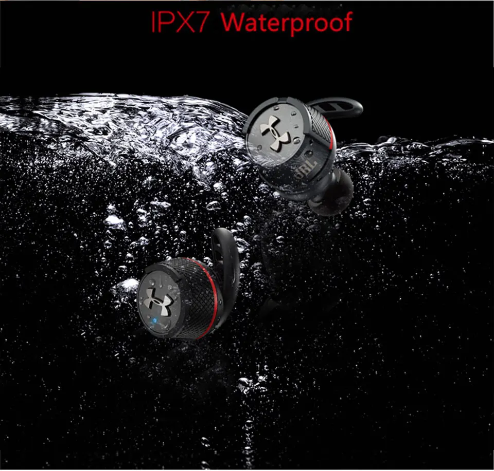 JBL мкА FLASH Ture беспроводные Bluetooth спортивные наушники водонепроницаемые для бега с
