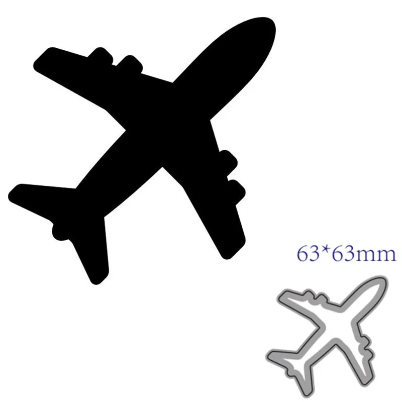 Металлические режущие штампы штампованные формы для украшения самолета бумага
