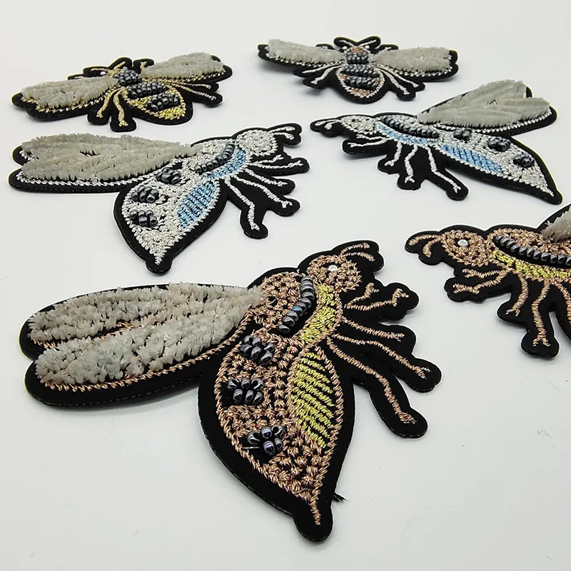 50pcs/Lot Embroidery Patches Letters Clothing Decoration Accessories Bee Insect Diy Iron Heat Transfer Applique Carebear
50pcs/Lot Embroidery Patches Letters Clothing Decoration Accessories Bee Insect Diy Iron Heat Transfer Applique Carebear