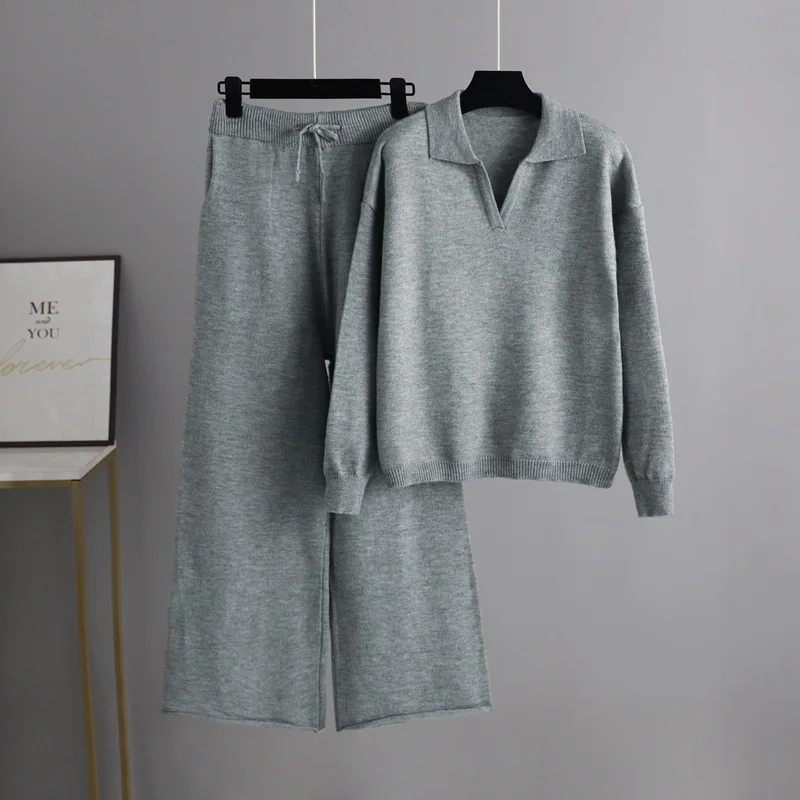 Women's Knitted Suit Winter Tracksuit 2021 Warm Sweater Pants Two-piece Set Autumn New Casual Outfit Pullover Trouser
Women's Knitted Suit Winter Tracksuit 2021 Warm Sweater Pants Two-piece Set Autumn New Casual Outfit Pullover Trouser