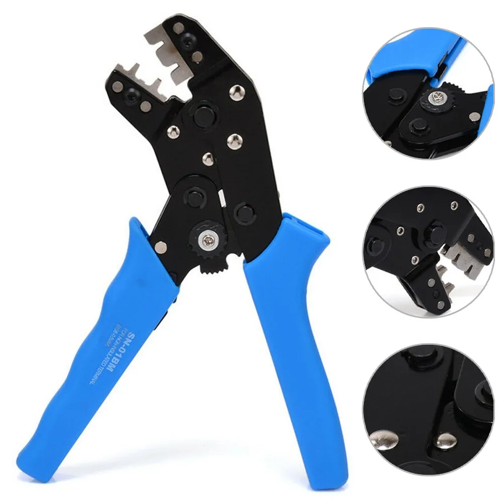1PC SN-01BM Crimp Plier Tool 0.08-0.5mm 2 AWG28-20 Crimper Dupont JST Molex Insulation Terminals Clamp Mini Tool
1PC SN-01BM Crimp Plier Tool 0.08-0.5mm 2 AWG28-20 Crimper Dupont JST Molex Insulation Terminals Clamp Mini Tool