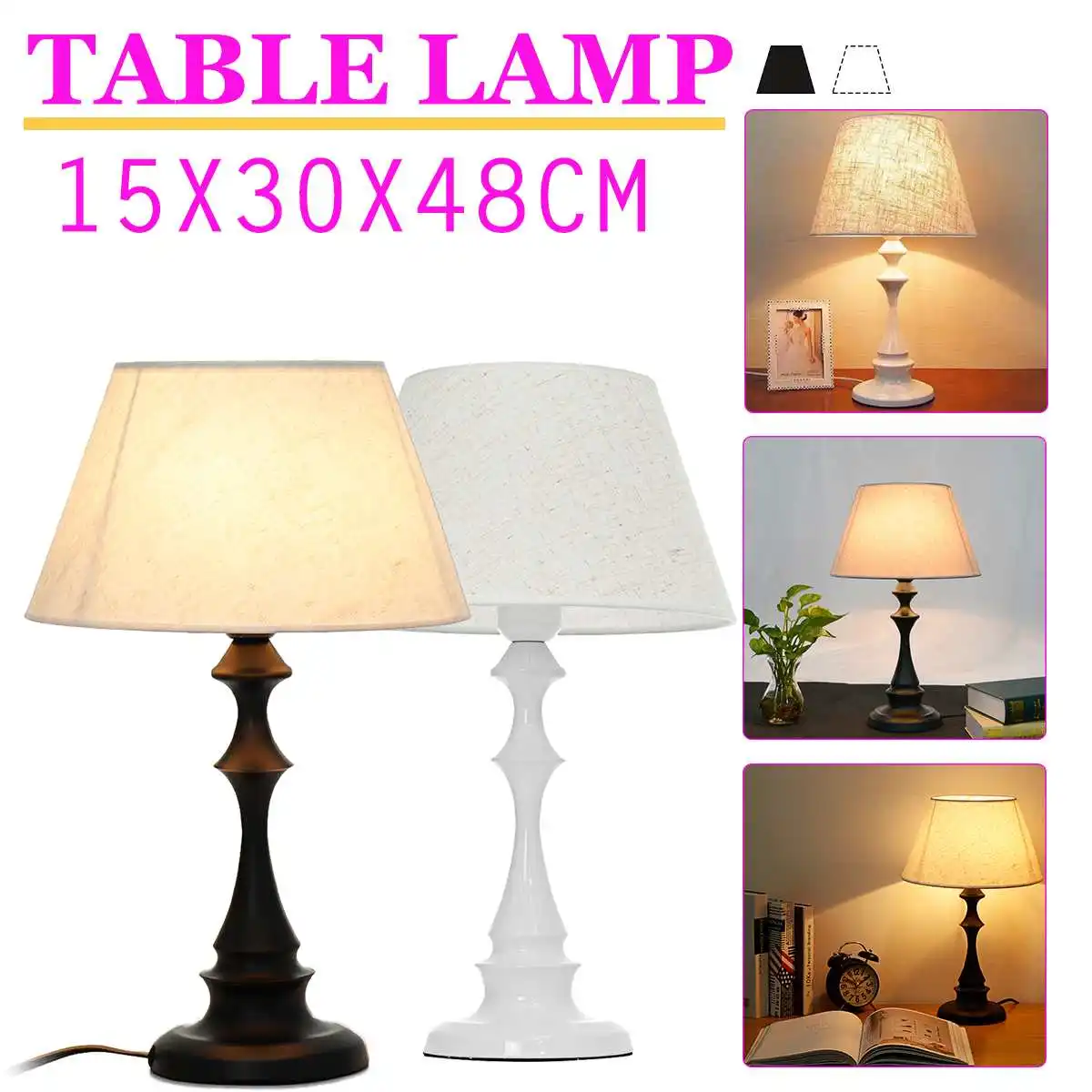Europe Modern Table Lamp Desk Light Contemporary Office Creative Decoration Bedroom for Foyer Living Room Bed Room Hotel
Europe Modern Table Lamp Desk Light Contemporary Office Creative Decoration Bedroom for Foyer Living Room Bed Room Hotel