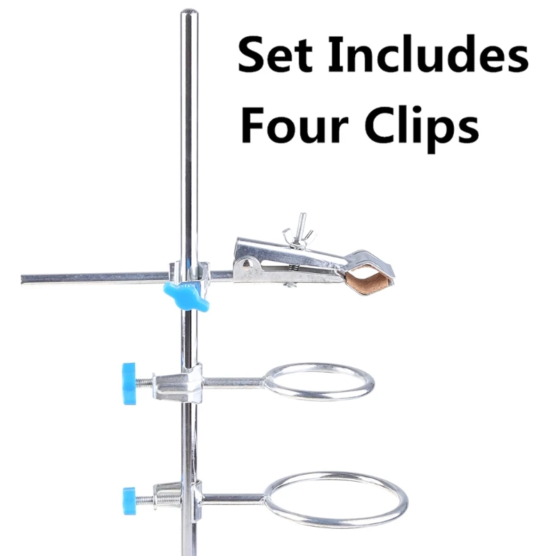 1 SET Laboratory Stands Support and Laboratory Clamp Lab Clips Flask Clamp
1 SET Laboratory Stands Support and Laboratory Clamp Lab Clips Flask Clamp
