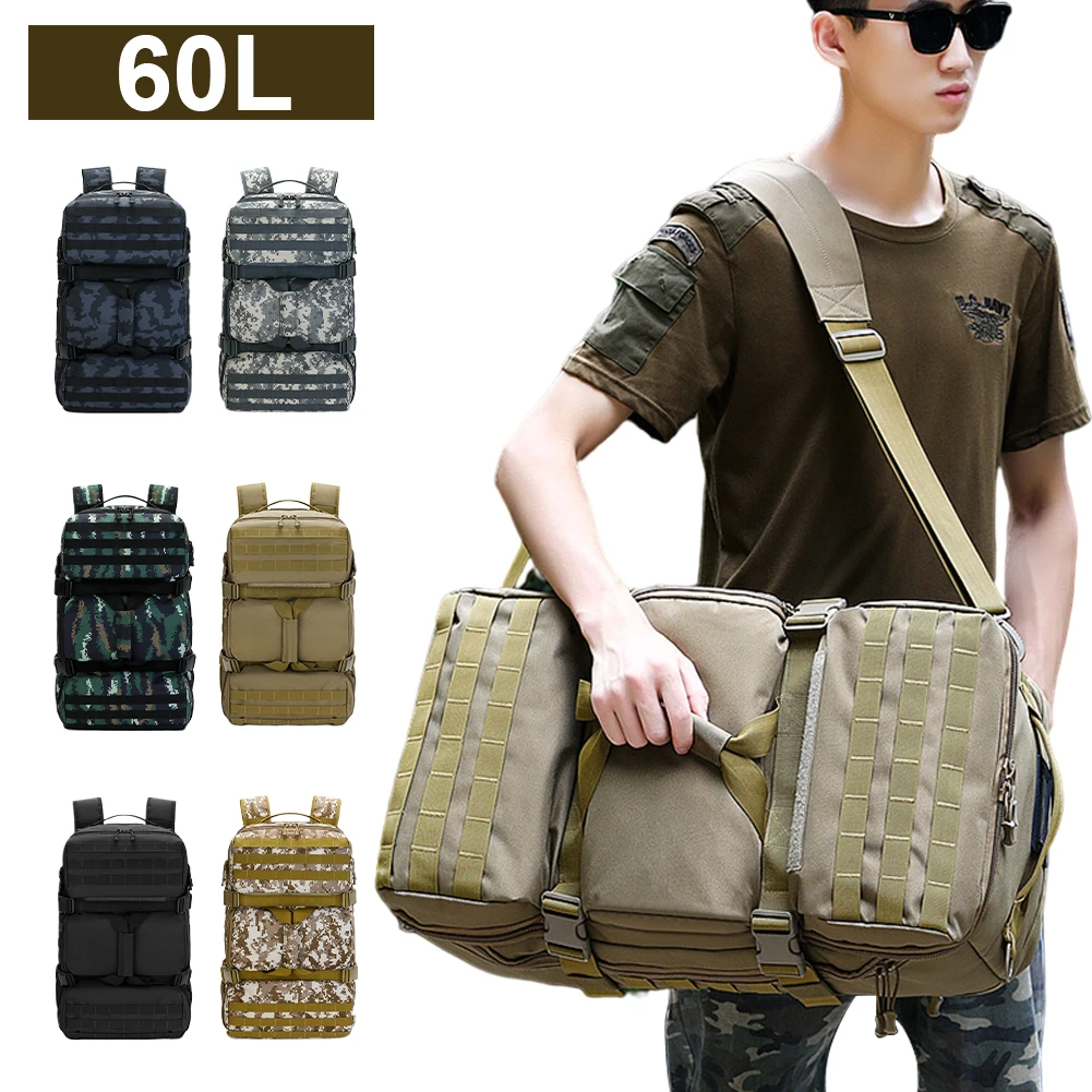 Уличный Военный Рюкзак Molle 60 л, штурмовой боевой ранец, вместительный водонепроницаемый рюкзак из ткани Оксфорд 600D для охоты и кемпинга
Уличный Военный Рюкзак Molle 60 л, штурмовой боевой ранец, вместительный водонепроницаемый рюкзак из ткани Оксфорд 600D для охоты и кемпинга