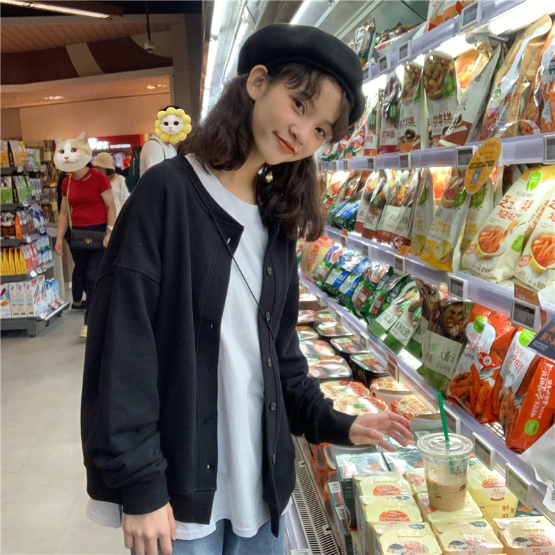 GOOHOJIO 2020 New Autumn Winter Women Jacket Oversized Mid-length Coat Women Outwear Chic Casual Loose Solid Color Tops Jackets
GOOHOJIO 2020 New Autumn Winter Women Jacket Oversized Mid-length Coat Women Outwear Chic Casual Loose Solid Color Tops Jackets