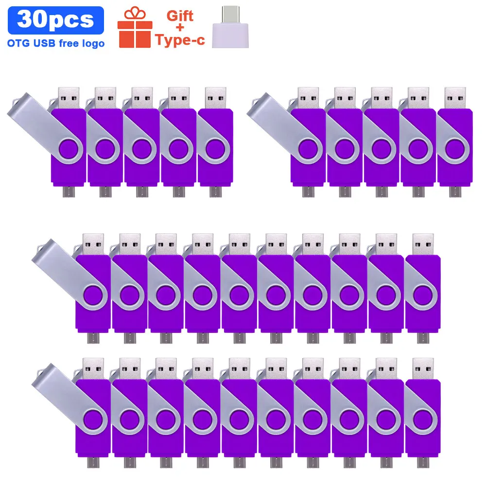 30pcs/lot USB2.0 OTG USB flash drive 16GB 32GB 64GB 128GB Pen drives flash disk Pendrives USB Custom logo stick for Smart Phone
30pcs/lot USB2.0 OTG USB flash drive 16GB 32GB 64GB 128GB Pen drives flash disk Pendrives USB Custom logo stick for Smart Phone