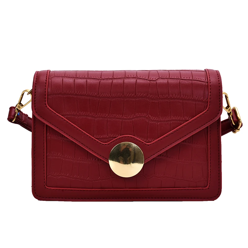 Vintage Square Crossbody Bag 2020 Fashion New Quality PU Leather Women's Designer Handbag Stone pattern Shoulder Messenger Bag 
Vintage Square Crossbody Bag 2020 Fashion New Quality PU Leather Women's Designer Handbag Stone pattern Shoulder Messenger Bag