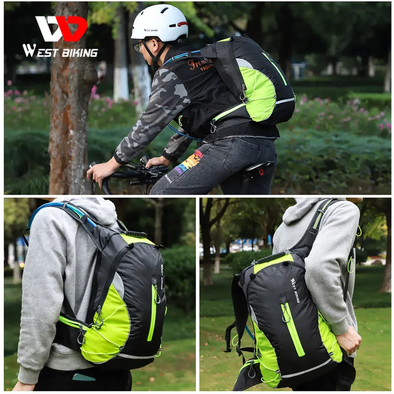 WEST BIKING 16L Portable Cycling Backpack Breathable Waterproof Ultralight Cycling Bag Outdoor Climbing Travel Sport Backpack
WEST BIKING 16L Portable Cycling Backpack Breathable Waterproof Ultralight Cycling Bag Outdoor Climbing Travel Sport Backpack