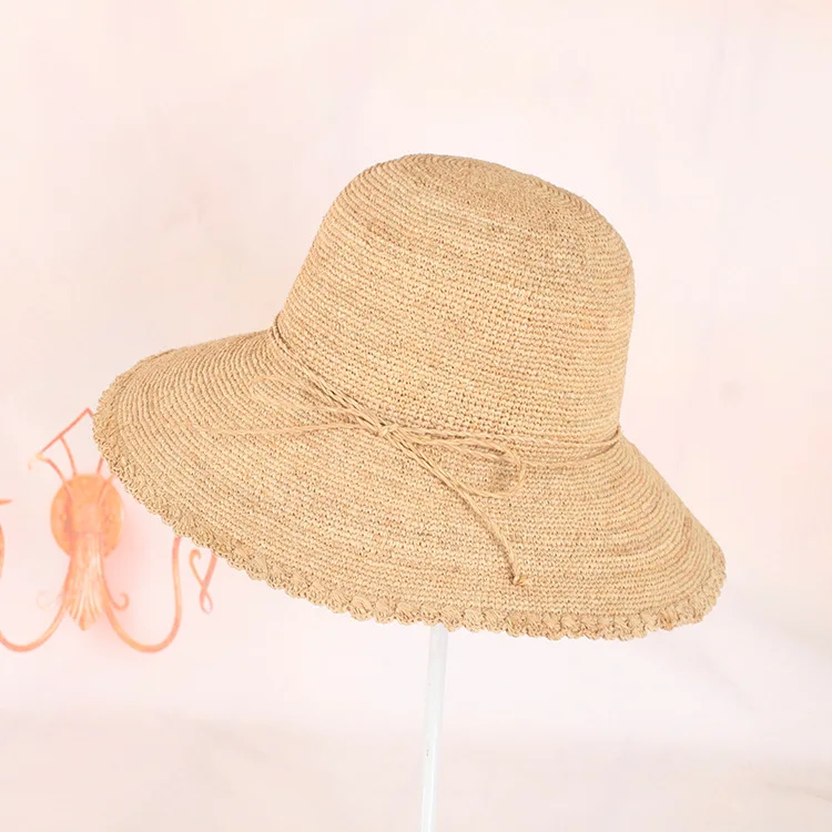 Summer Woman Straw Hat Fashion RAFFIA Foldable Flat Big Brim Decorative Border Lace Spring Classical Sunhat Beach Hat
Summer Woman Straw Hat Fashion RAFFIA Foldable Flat Big Brim Decorative Border Lace Spring Classical Sunhat Beach Hat