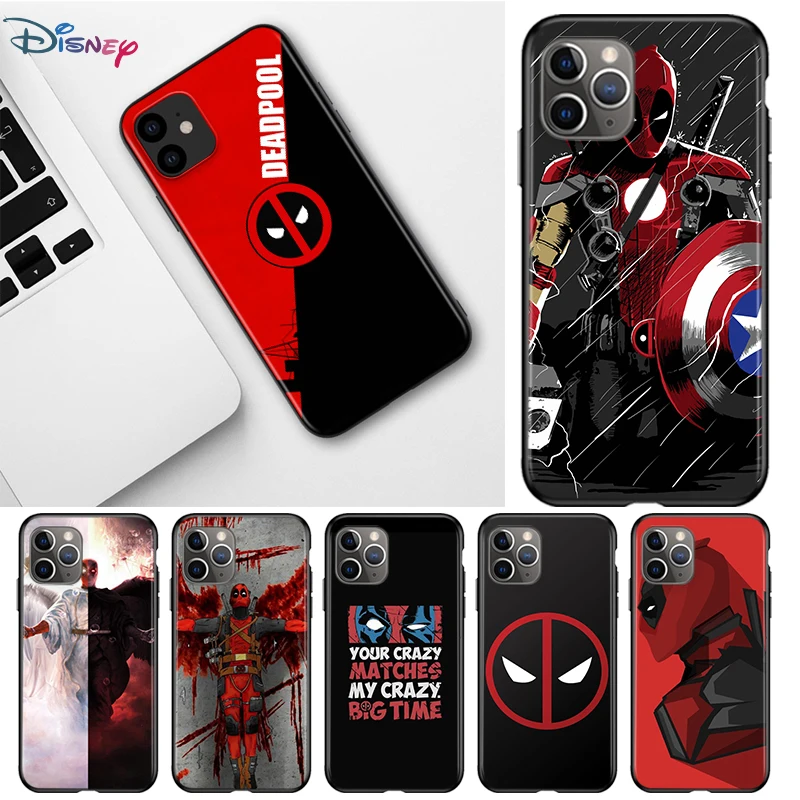 Hero Deadpool For Apple iPhone 12 11 Pro Max mini XS Max XR X 8 7 6 6S Plus 5S SE 2020 Black Soft Phone Case
Hero Deadpool For Apple iPhone 12 11 Pro Max mini XS Max XR X 8 7 6 6S Plus 5S SE 2020 Black Soft Phone Case