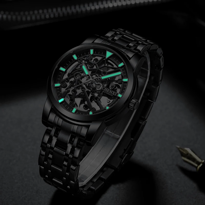2021 New CHENXI Men's Wrist Watch Skeleton Automatic Mechanical Watch Waterproof Business Mens Watches Luxury Brand Montre Homme
2021 New CHENXI Men's Wrist Watch Skeleton Automatic Mechanical Watch Waterproof Business Mens Watches Luxury Brand Montre Homme