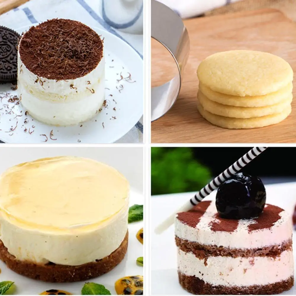 1Pc Mousse Ring 3D Round Cake Molds Steel Cake Baking Moulds Decorating Dessert Tools Kitchen K0D2
1Pc Mousse Ring 3D Round Cake Molds Steel Cake Baking Moulds Decorating Dessert Tools Kitchen K0D2