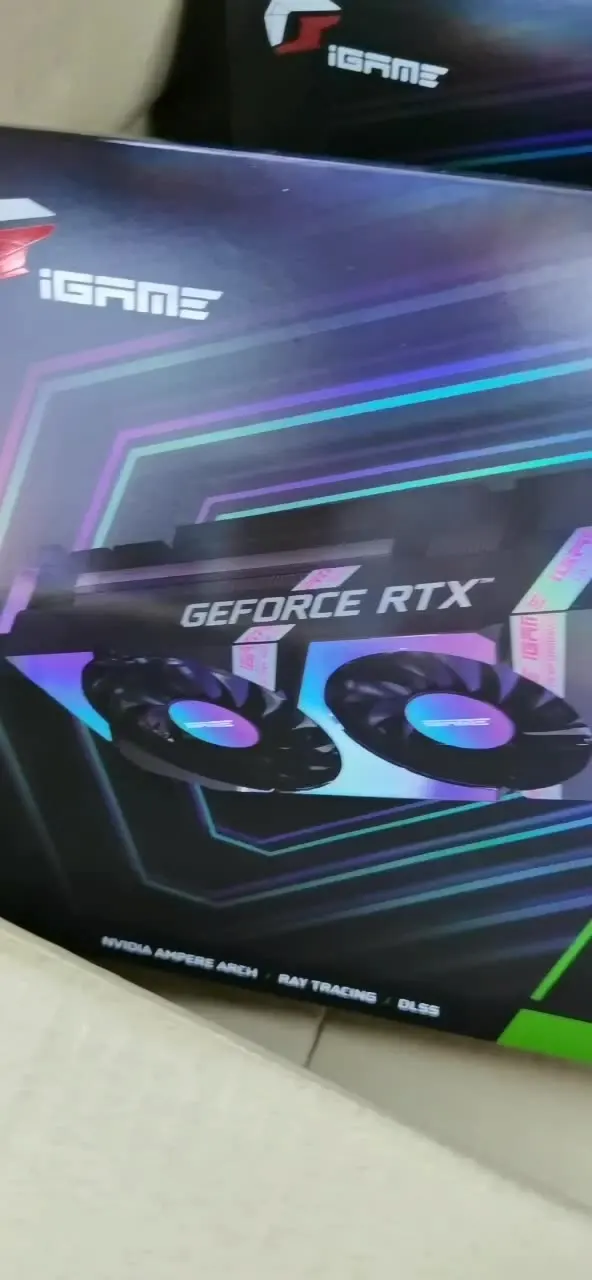 Colorful iGame RTX 3070 8G 1725-1770MhzCyber punk esports game guangzhui computer graphics card
Colorful iGame RTX 3070 8G 1725-1770MhzCyber punk esports game guangzhui computer graphics card