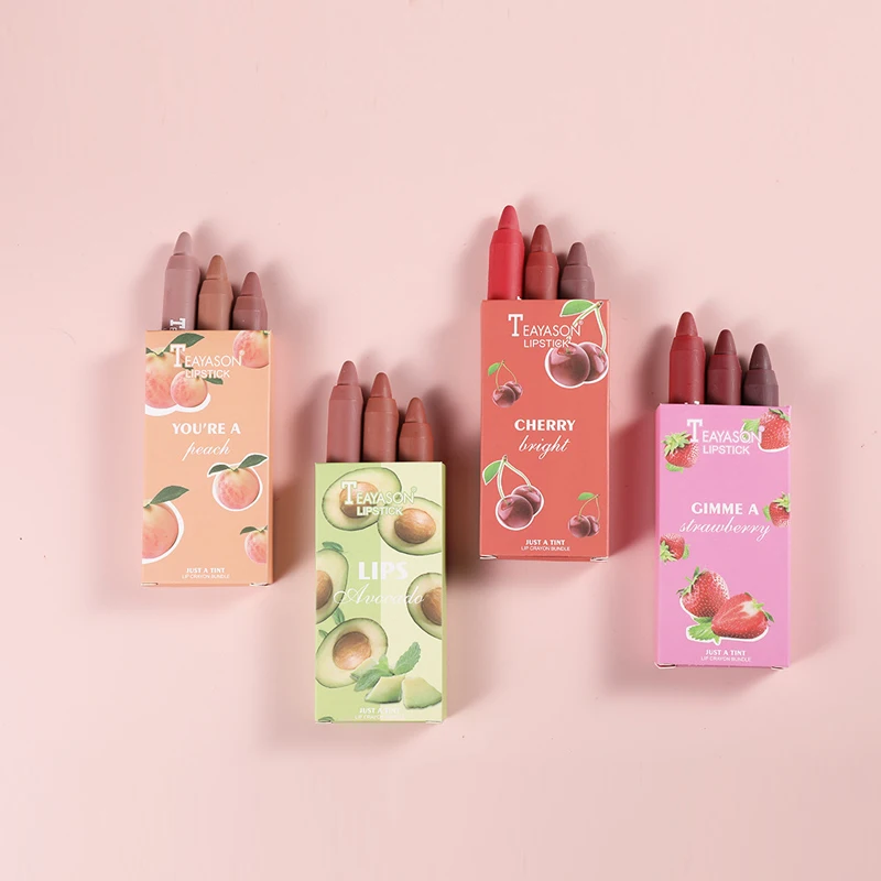 3pcs/set Matte Lipsticks Set Sexy Red Lip Stick Tint Pen Waterproof Makeup Long Lasting Tint Cosmetic Kit Lip Gloss Maquiagem
3pcs/set Matte Lipsticks Set Sexy Red Lip Stick Tint Pen Waterproof Makeup Long Lasting Tint Cosmetic Kit Lip Gloss Maquiagem