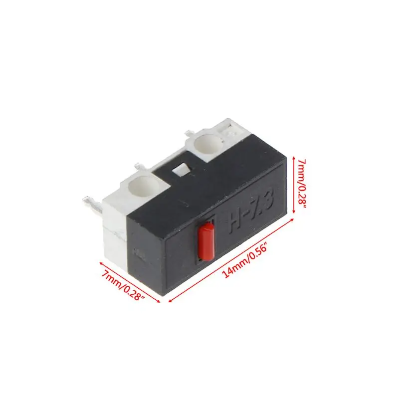 10 шт. кнопочный выключатель мыши 3-контактный микровыключатель для RAZER Logitech G700 |