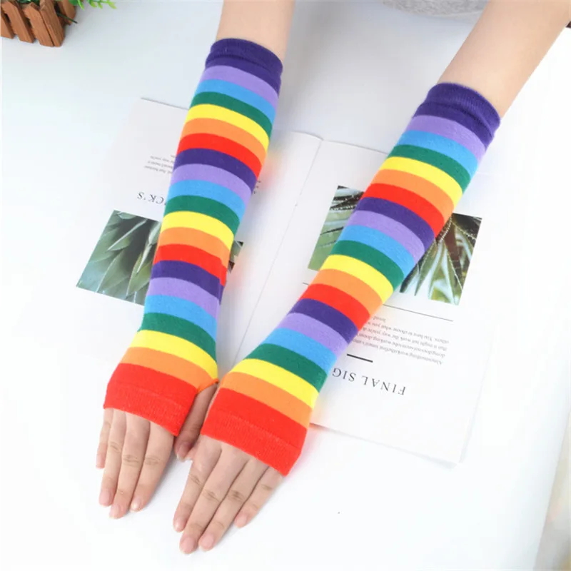 2pcs/set Colorful Candy Color Cute Arm Sleeves Striped Arm Sleeves Rainbow Sun Protection Sleeve
2pcs/set Colorful Candy Color Cute Arm Sleeves Striped Arm Sleeves Rainbow Sun Protection Sleeve