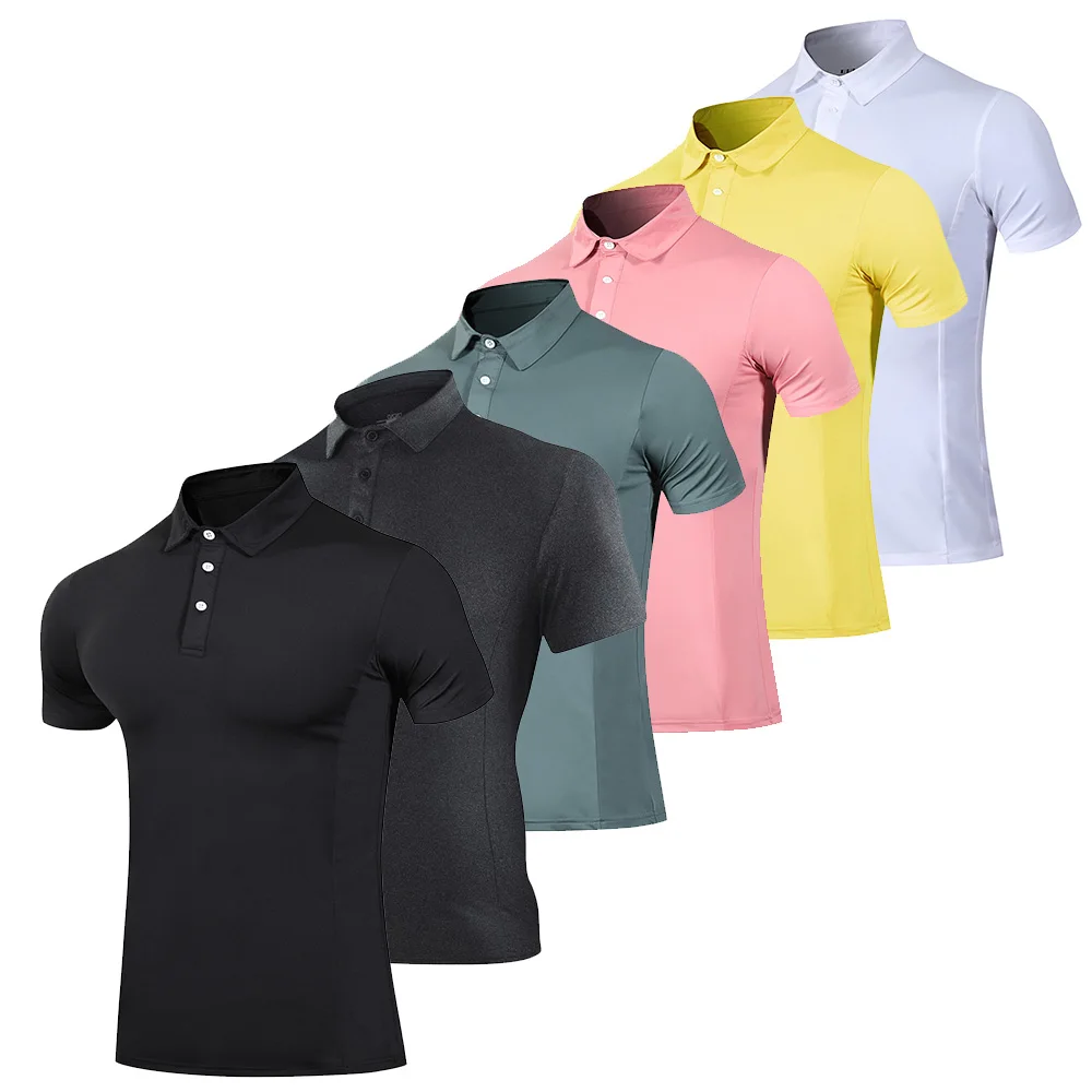 2021The New Summer Men's Golf Shirt Fitness Sportswear Golf Wear Comfortable Breathable Quick-Drying Golf Lapel Short Sleeve
2021The New Summer Men's Golf Shirt Fitness Sportswear Golf Wear Comfortable Breathable Quick-Drying Golf Lapel Short Sleeve
