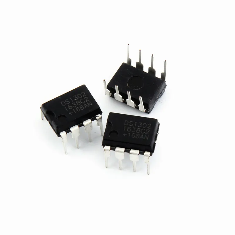 10 шт. DS1302N DS1302 DIP-8 чип для поддержания времени непрерывного заряда 
10 шт. DS1302N DS1302 DIP-8 чип для поддержания времени непрерывного заряда