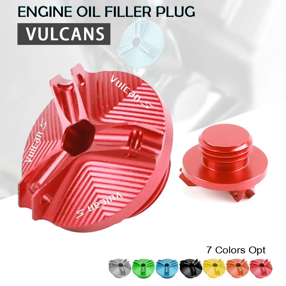 Motorcycle Accessories Engine Oil filler Drain Plug Sump Nut Cap Cover for KAWASAKI VULCAN S VERSYS 650 1000 2017-2019
Motorcycle Accessories Engine Oil filler Drain Plug Sump Nut Cap Cover for KAWASAKI VULCAN S VERSYS 650 1000 2017-2019