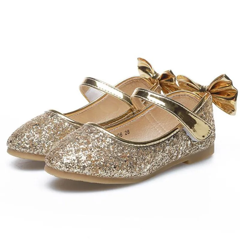 Girls Cute Casual Round Toe Flats Gold Glitter Breathable Comfortable Leather Girls Shoes
Girls Cute Casual Round Toe Flats Gold Glitter Breathable Comfortable Leather Girls Shoes