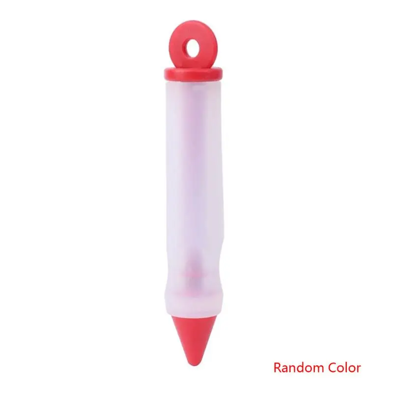 Silicone Food Writing Pen Pastry Cream Chocolate Decorating Syringe Cake Cookie Plate Paint Pen Random Color
Silicone Food Writing Pen Pastry Cream Chocolate Decorating Syringe Cake Cookie Plate Paint Pen Random Color