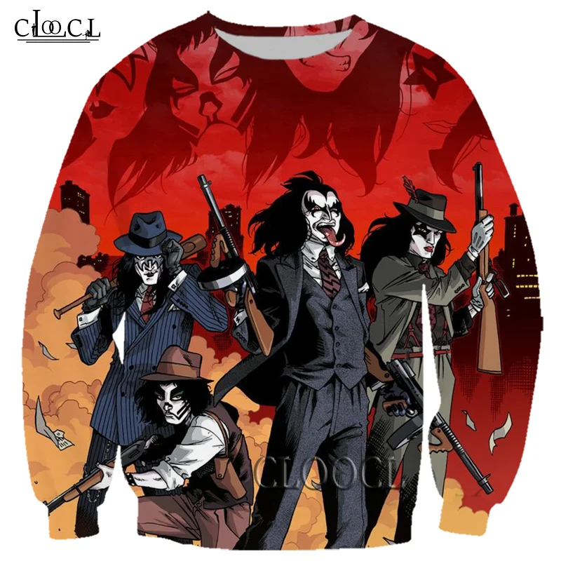 CLOOCL Metal Rock KISS Band 3D Print Sweatshirt Casual Popular Unisex Men Women Tracksuit Autumn Jogging Tops Drop Shipping
CLOOCL Metal Rock KISS Band 3D Print Sweatshirt Casual Popular Unisex Men Women Tracksuit Autumn Jogging Tops Drop Shipping
