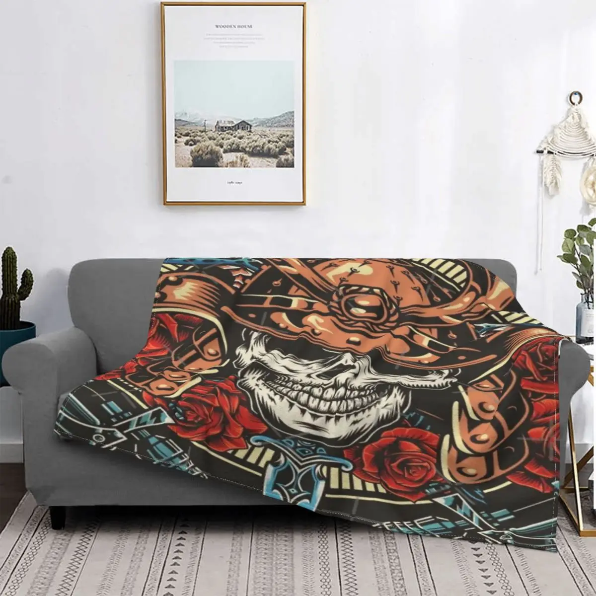 Manta de tatuaje de Guerrero samurái, colcha a cuadros para cama, sofá, manta para Picnic en la cama
Manta de tatuaje de Guerrero samurái, colcha a cuadros para cama, sofá, manta para Picnic en la cama