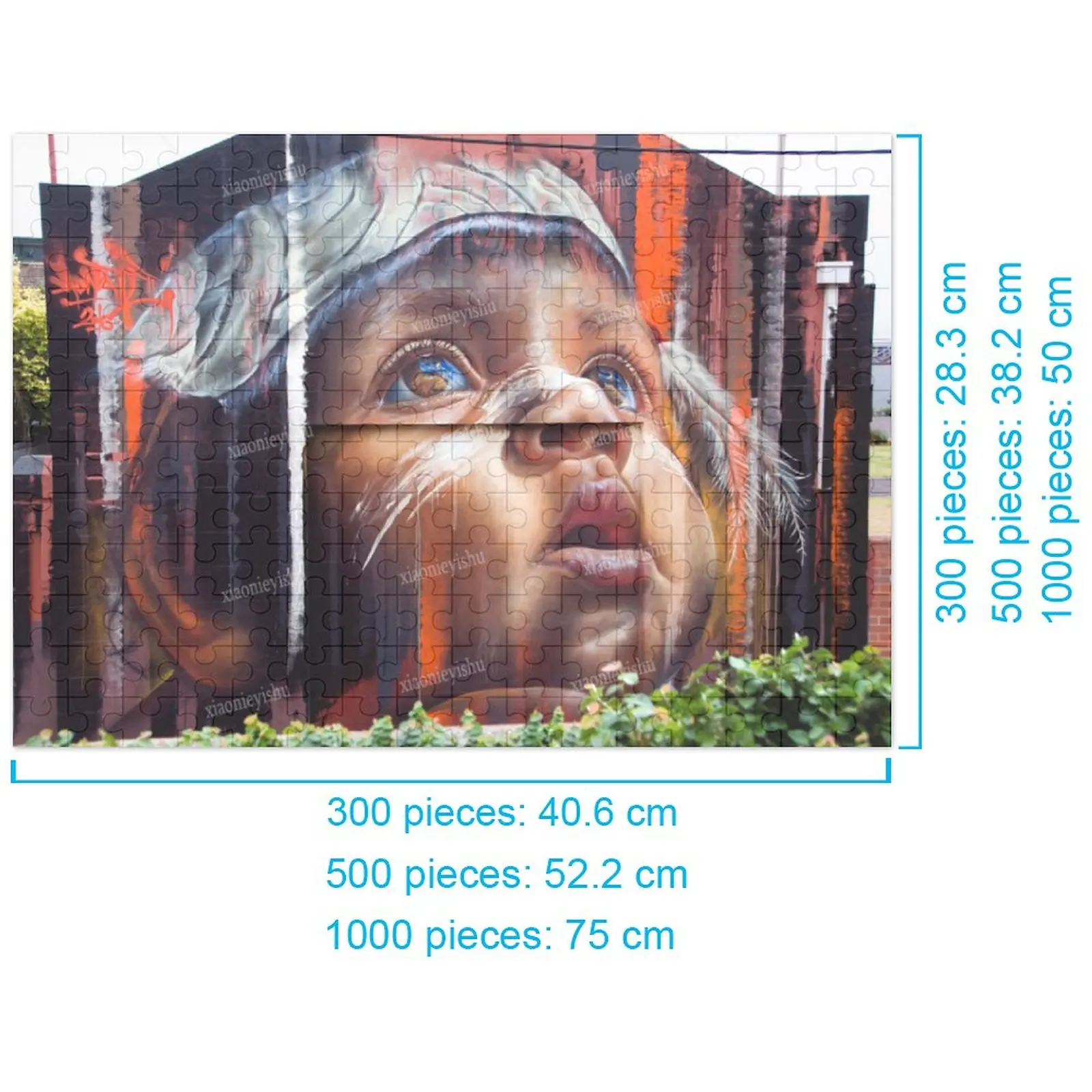 Street Art Wooden Puzzle 300 500 1000 Pieces Puzzle Family Game Gift Toy Comics Challenging Wall Decoration
Street Art Wooden Puzzle 300 500 1000 Pieces Puzzle Family Game Gift Toy Comics Challenging Wall Decoration