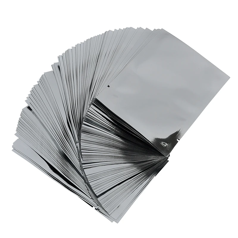 100pcs Silver Vacuum Sealer Aluminum Foil Mylar Bags Storage Pouches For Home Kitchen Tools
100pcs Silver Vacuum Sealer Aluminum Foil Mylar Bags Storage Pouches For Home Kitchen Tools