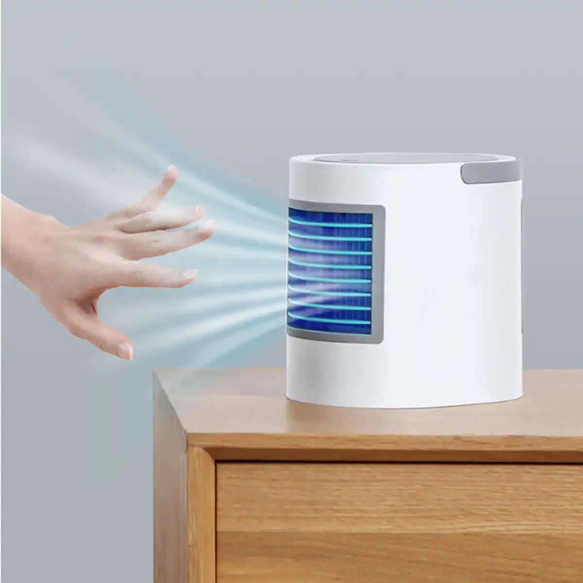 USB Mini Portable Air Conditioner Humidifier Purifier LED night Light Desktop Air Cooling Fan Air Cooler Fan for Office Home
USB Mini Portable Air Conditioner Humidifier Purifier LED night Light Desktop Air Cooling Fan Air Cooler Fan for Office Home