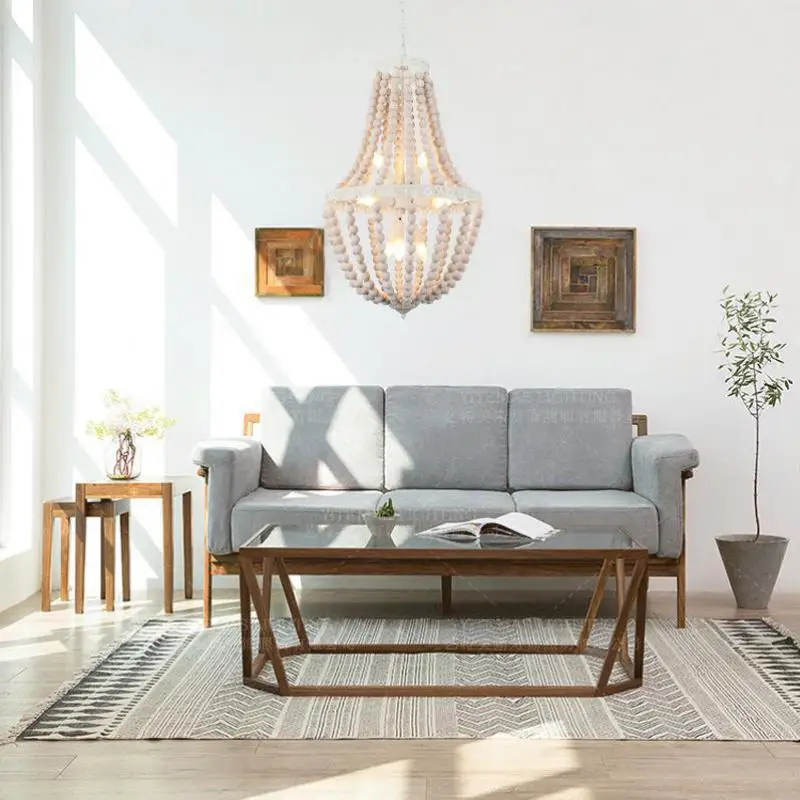 Wood Beaded Chandelier Chandelier Lighting White Vintage Large French Style Retro 9 Lights LED Bulbs Chain Pendant Metal Iron AC
Wood Beaded Chandelier Chandelier Lighting White Vintage Large French Style Retro 9 Lights LED Bulbs Chain Pendant Metal Iron AC
