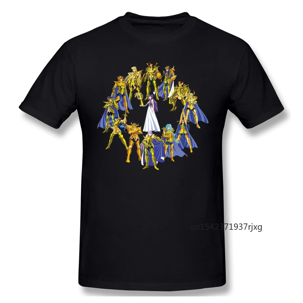 Cool Knights of The Zodiac T-Shirts Funny Tops Gold Saints and Athena Tees Harajuku TShirt Streetwear Casual
Cool Knights of The Zodiac T-Shirts Funny Tops Gold Saints and Athena Tees Harajuku TShirt Streetwear Casual