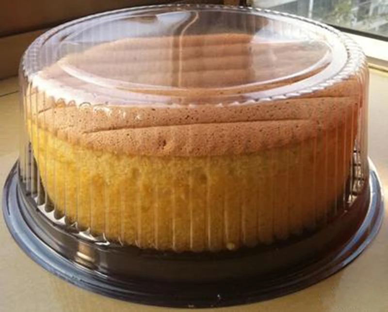 10 шт. 8 дюймов прозрачные коробки для тортов и пирожных Пластик торт Коробки