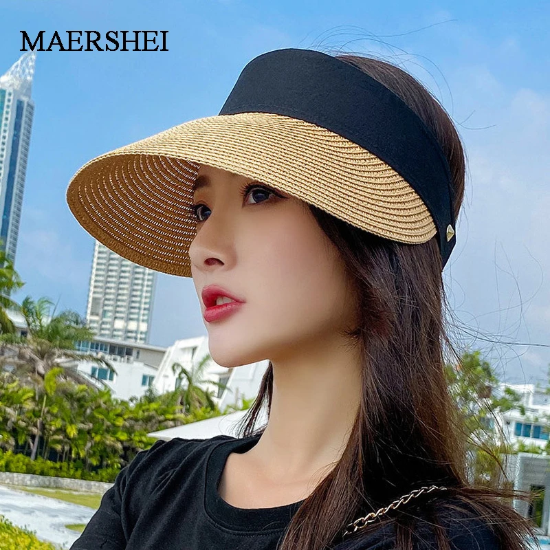 Summer Breathable Straw Sun Hats Casual Fashion Women Empty hat Adjustable Girls Beach Trip Visor Cap
Summer Breathable Straw Sun Hats Casual Fashion Women Empty hat Adjustable Girls Beach Trip Visor Cap