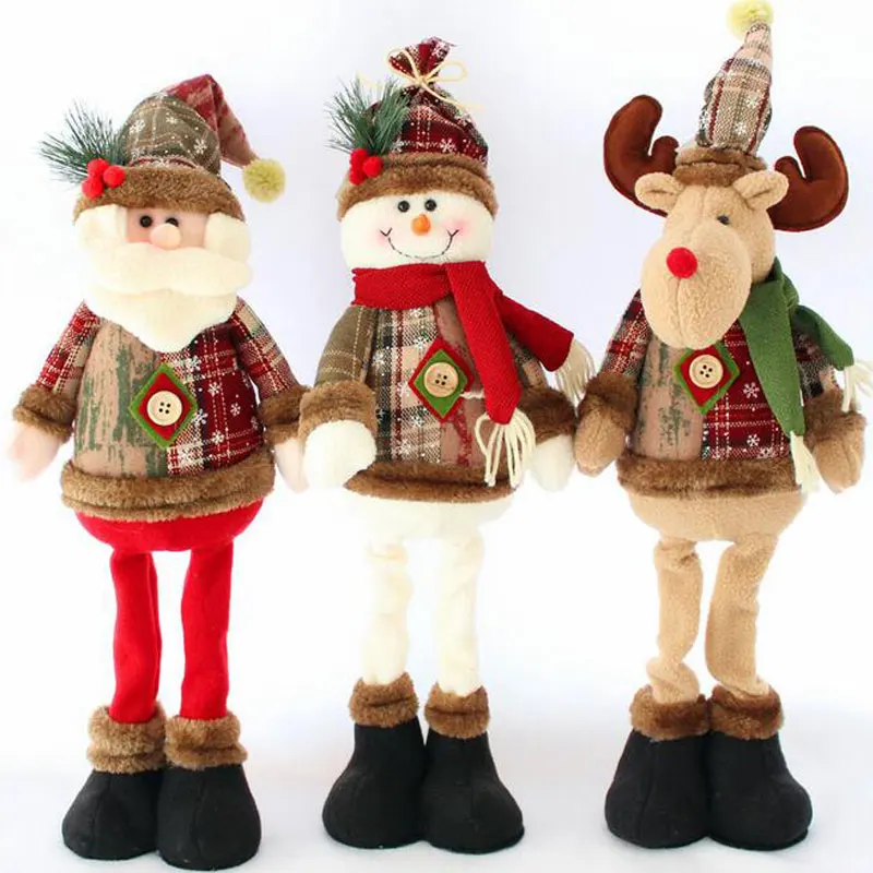 Christmas Decorations Santa Claus Doll Snow Man Elk Ornaments Gift Toy Christmas Tree Decorations
Christmas Decorations Santa Claus Doll Snow Man Elk Ornaments Gift Toy Christmas Tree Decorations