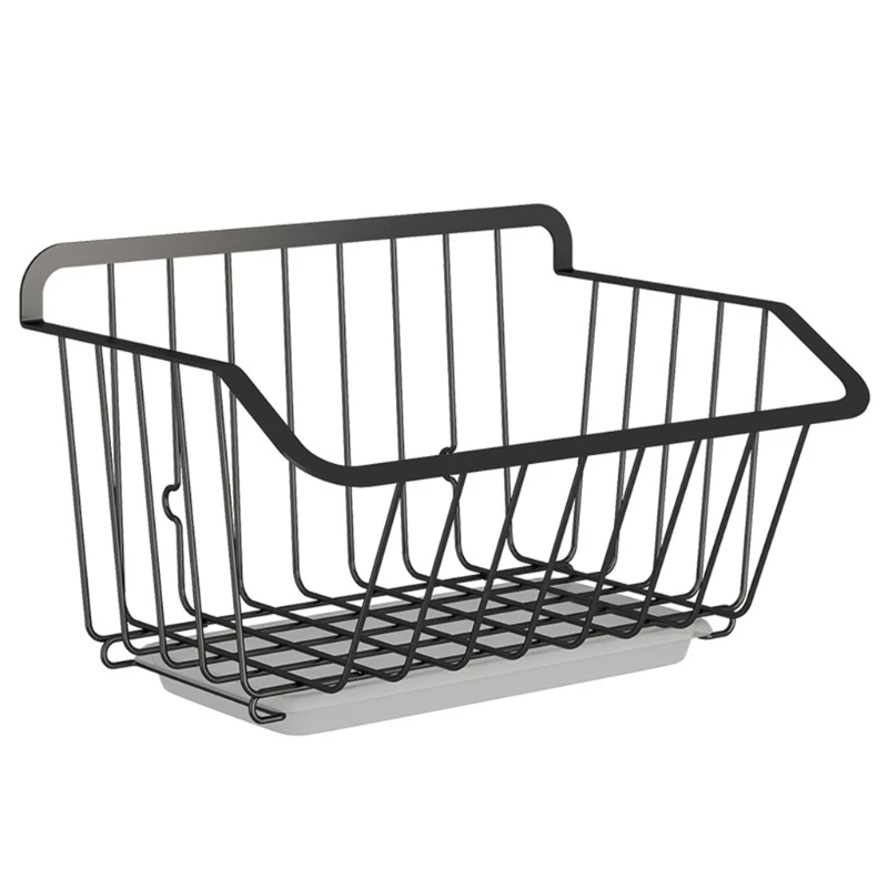 Kitchen Wall Hanging Storage Basket Fruit Vegetable Spice Rack with Drain Organizer Dish Drying Shelf Container
Kitchen Wall Hanging Storage Basket Fruit Vegetable Spice Rack with Drain Organizer Dish Drying Shelf Container