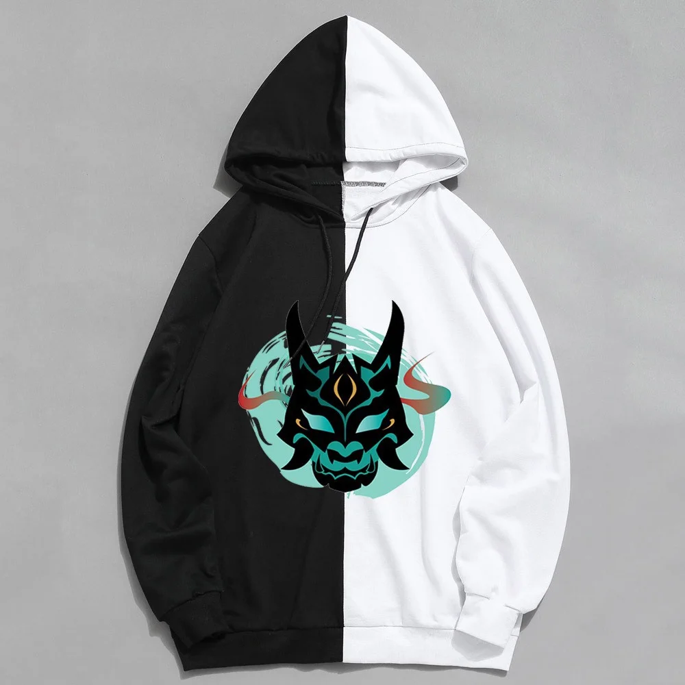 2022 Yuanshen Peripheral Cartoon Pattern Print Adult Child Contrasting Hoodie Color Block Sweatshirt Spring and Autumn Top
2022 Yuanshen Peripheral Cartoon Pattern Print Adult Child Contrasting Hoodie Color Block Sweatshirt Spring and Autumn Top