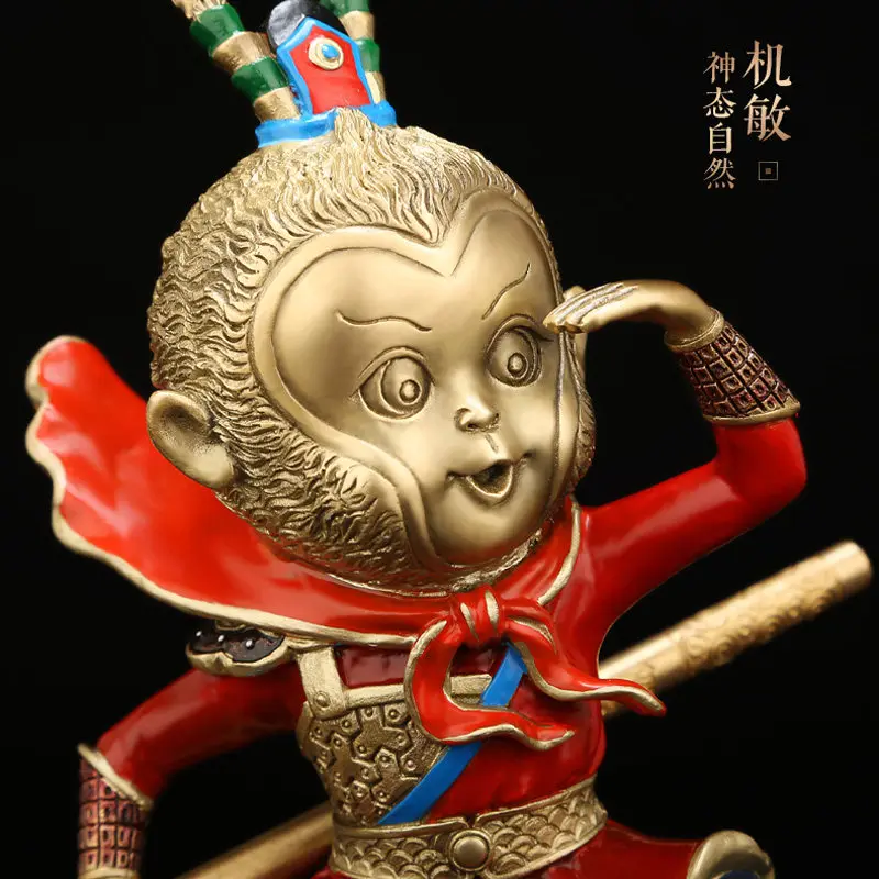The Monkey King's creative office table decoration is made of pure bronze
The Monkey King's creative office table decoration is made of pure bronze