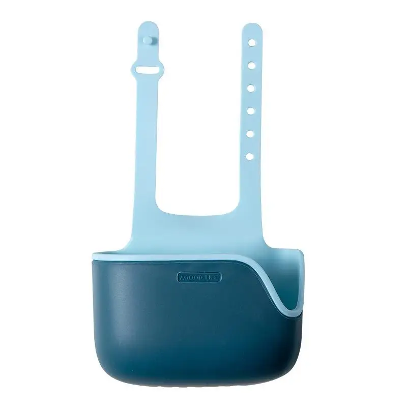 Sink hanging bag storage rack Creative double-layer thickened shelf Household faucet drain rack hanging basket
Sink hanging bag storage rack Creative double-layer thickened shelf Household faucet drain rack hanging basket