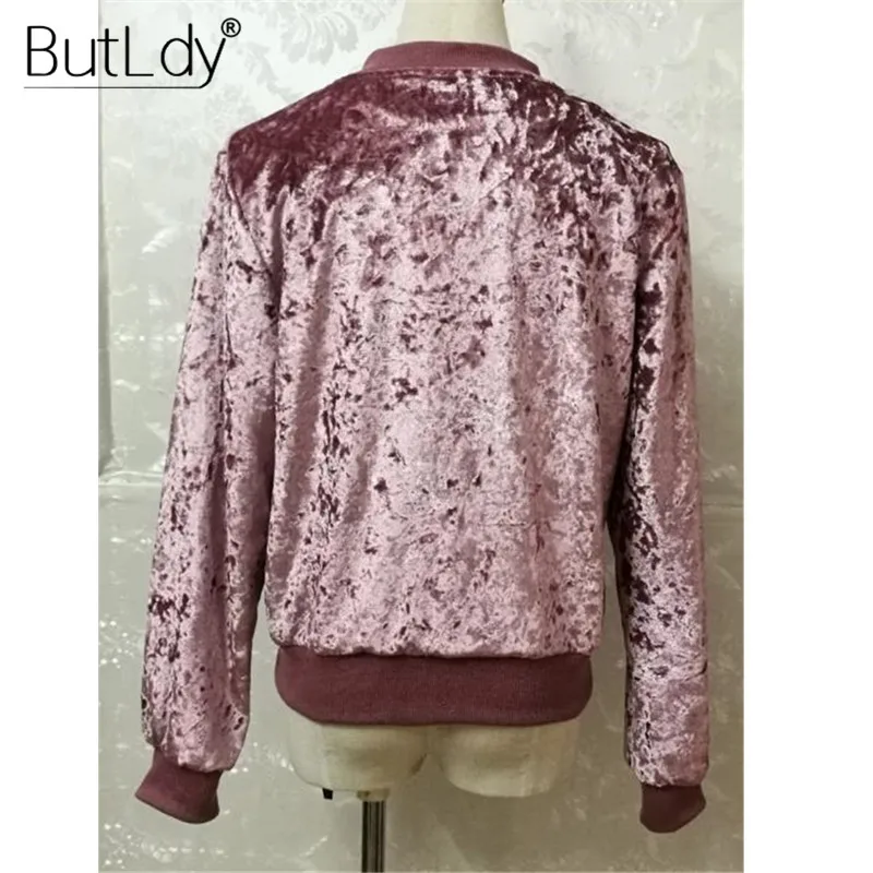 Velvet Female Jacket Zipper Cardigan Bomber Jacket Women Coat Autumn Winter 2019 Pink Casual Basic Jackets Long Sleeve Outerwear
Velvet Female Jacket Zipper Cardigan Bomber Jacket Women Coat Autumn Winter 2019 Pink Casual Basic Jackets Long Sleeve Outerwear