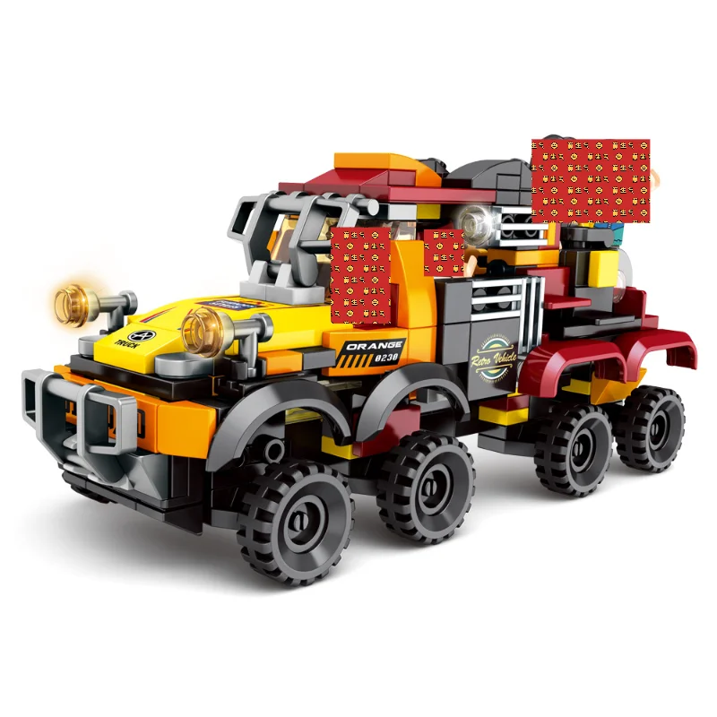 Building Blocks Assembled Famous Racing Car 4 In 1 Small Particle Building Block Toy Children Boy Toy Gift
Building Blocks Assembled Famous Racing Car 4 In 1 Small Particle Building Block Toy Children Boy Toy Gift