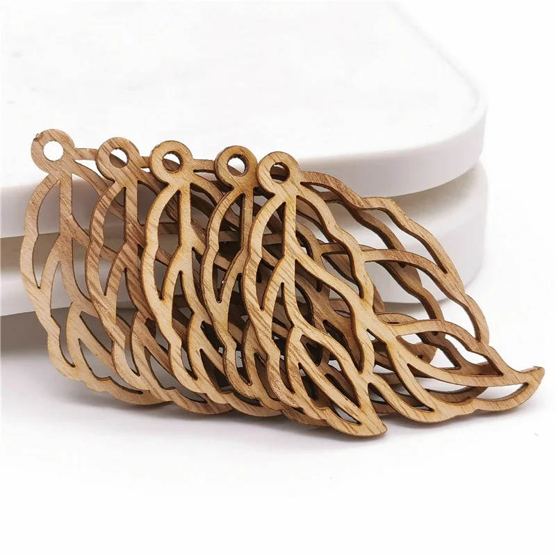 Barwodo Pendant For Jewelry Making DIY Handmade Crafts For Making Necklace Pendants Fashion Leaf Shape Natural Wooden Beads
Barwodo Pendant For Jewelry Making DIY Handmade Crafts For Making Necklace Pendants Fashion Leaf Shape Natural Wooden Beads